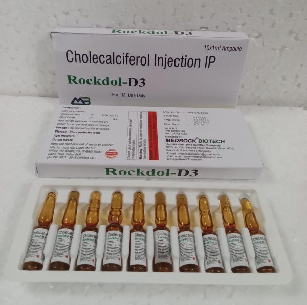 Vitamine D shots 10vials 1 box