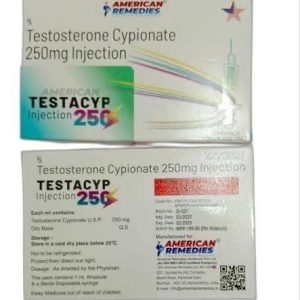 Testosterone Cypionate 250mg-1ml vials
